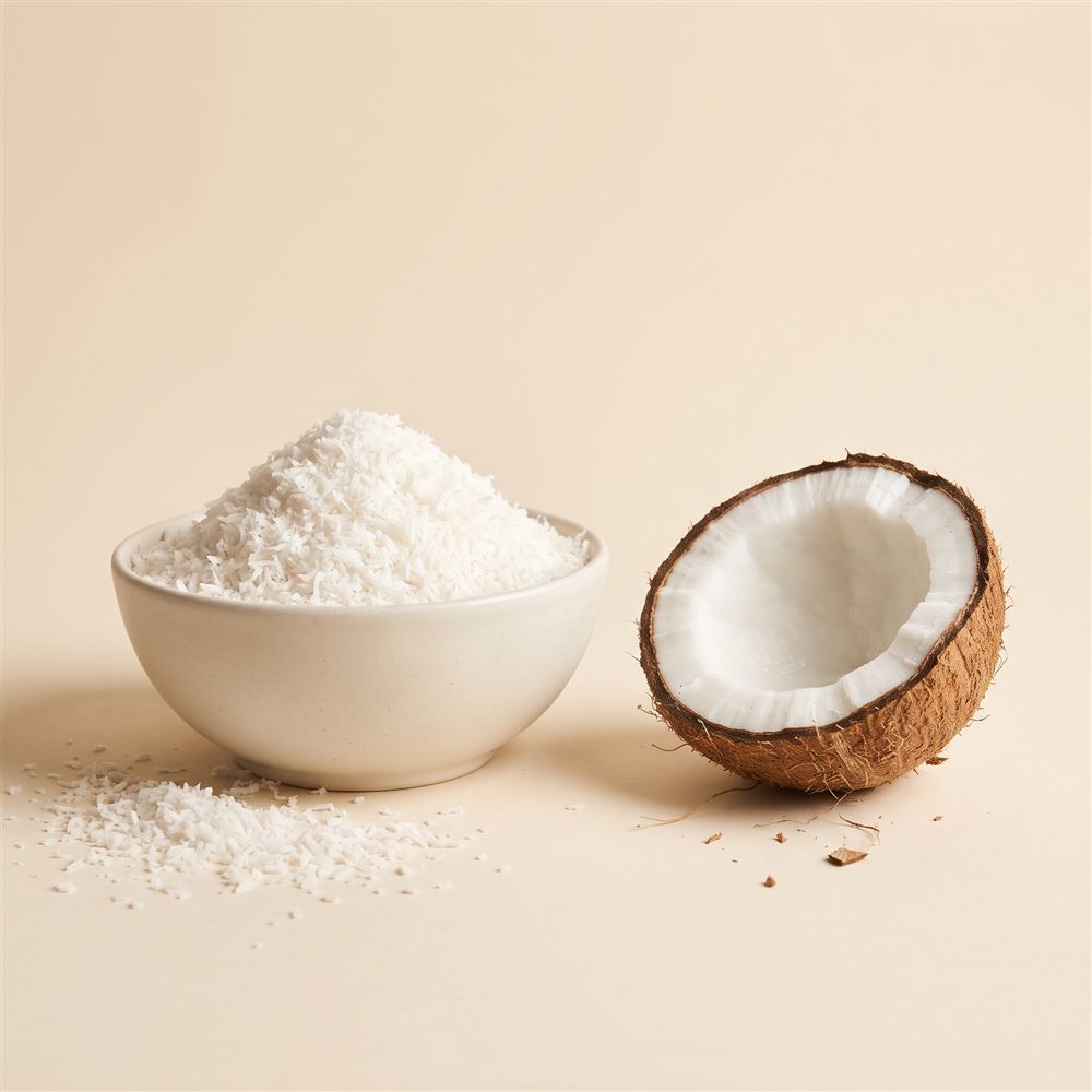 Desiccated coconut